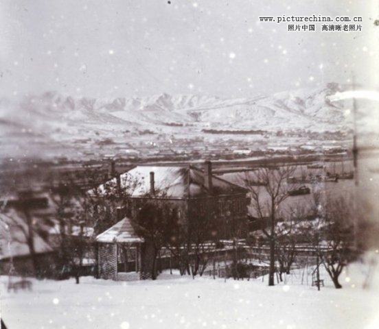 1901年　烟台　雪景