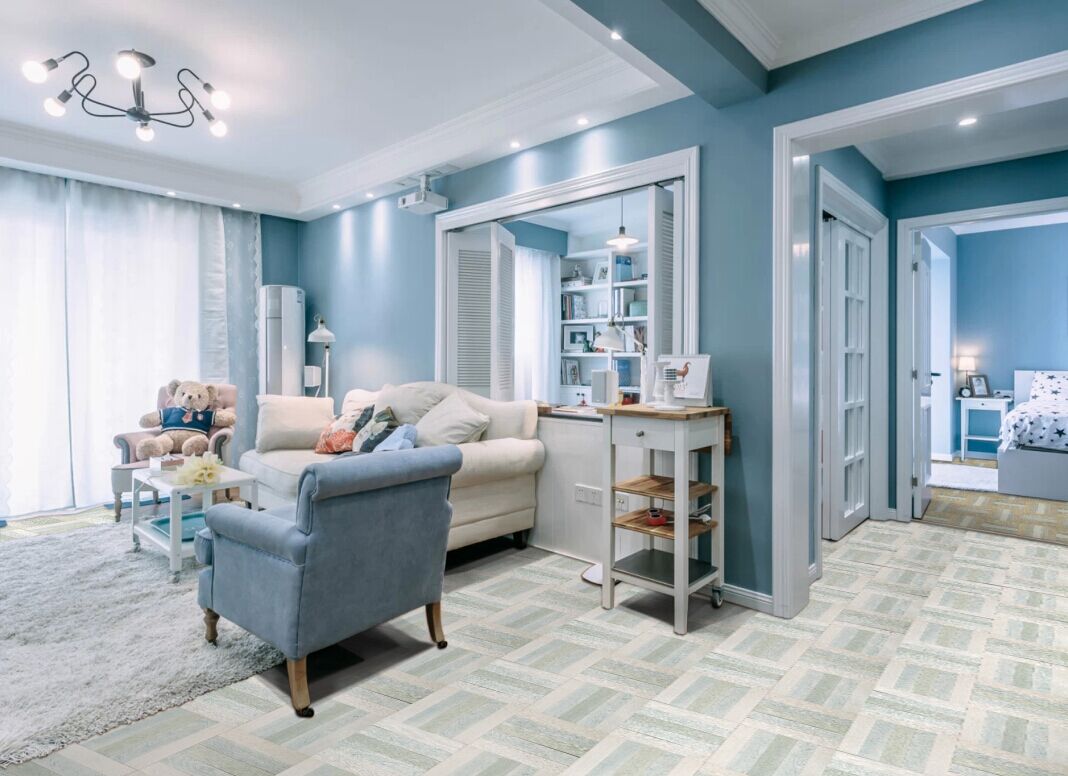 文化地板 雪地马车