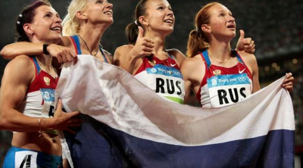 俄罗斯队在北京奥运会上获得的女子4x400米接力银牌被剥夺。.jpg