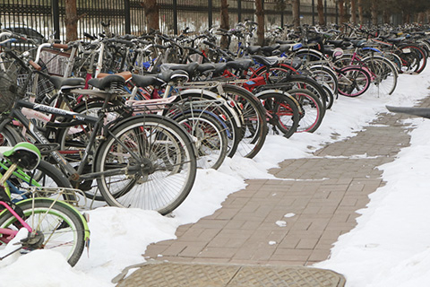 共享单车兴起，已让中国再现“自行车王国”风采。尴尬的是，诸多城市早已取消非机动车.jpg