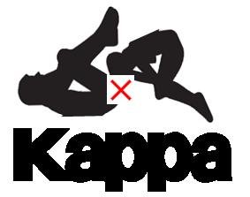 背靠背？  真的是背靠背吗？（因上海东楼kappa女而生的LOGO）