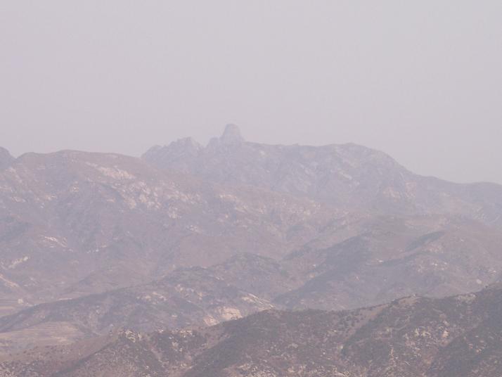 艾山主峰远眺