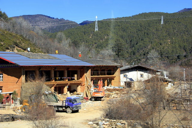 新房子在建设中
