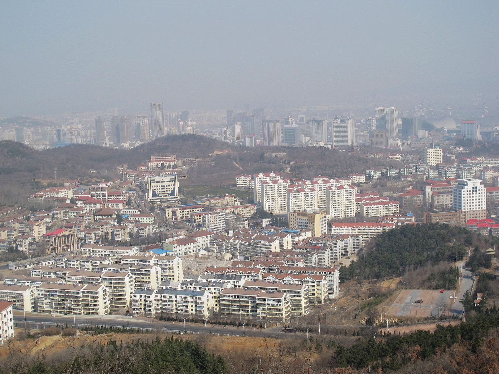 北眺市区