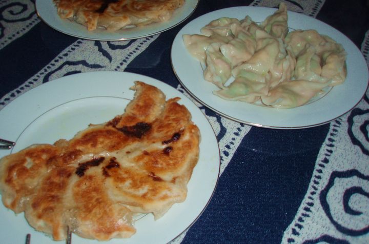 三盘饺子