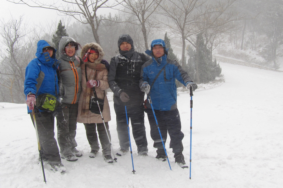 风雪中的会师