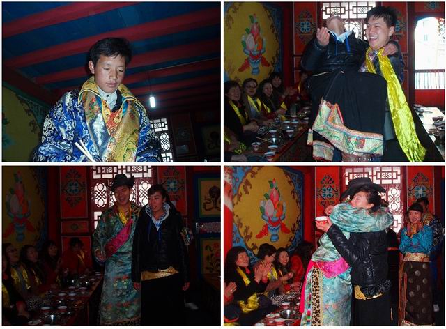 新疆帅哥与四姑娘的临时婚礼