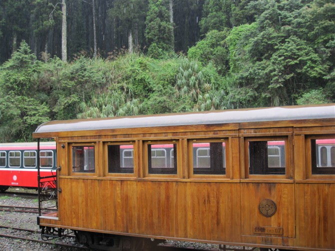 已停用的日本时期的火车