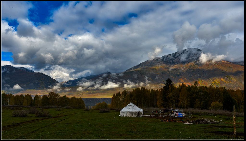 禾木—雾散云飞