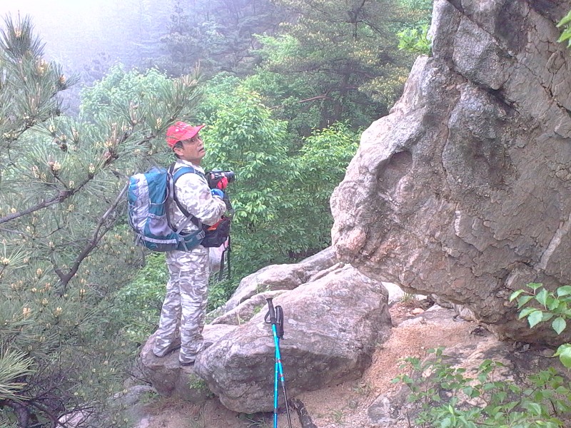 高山在抓拍
